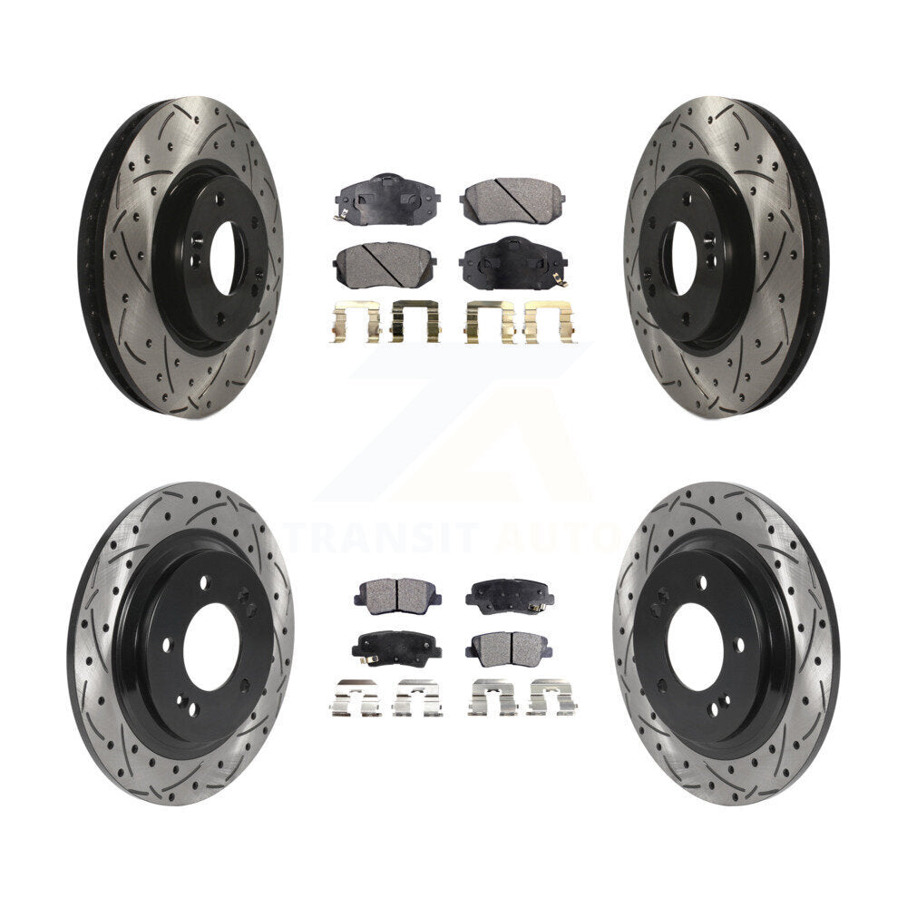 Performance Upgrade Brake Kit For 2015 Kia Soul EV KDT-101048 Transit Auto