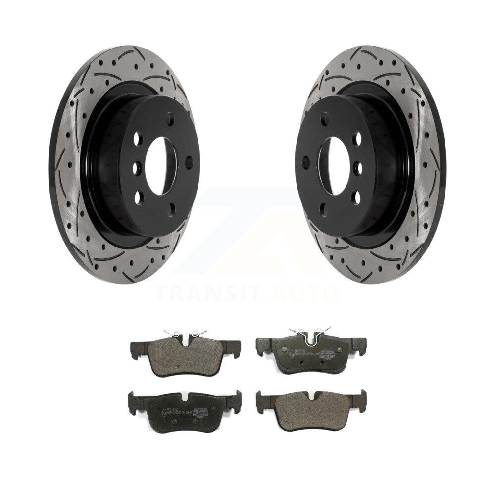 Performance Upgrade Brake Kit For 2016 Mini Cooper Clubman S and with 2.0L KDT-101045 Transit Auto