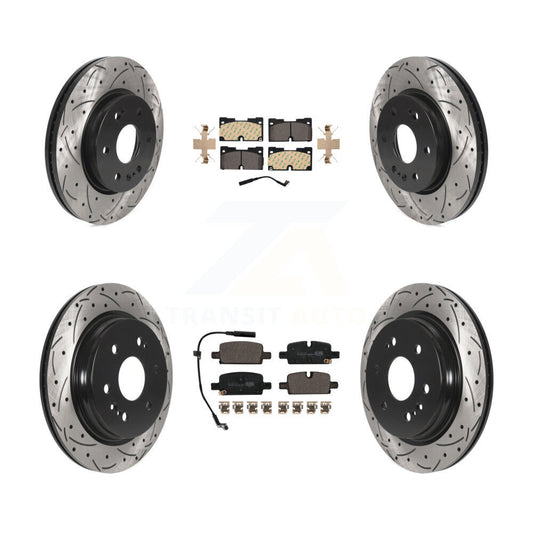 Performance Upgrade Brake Kit For 2024 GMC Yukon XL With 4 Piston Front Caliper KDT-101083 Transit Auto