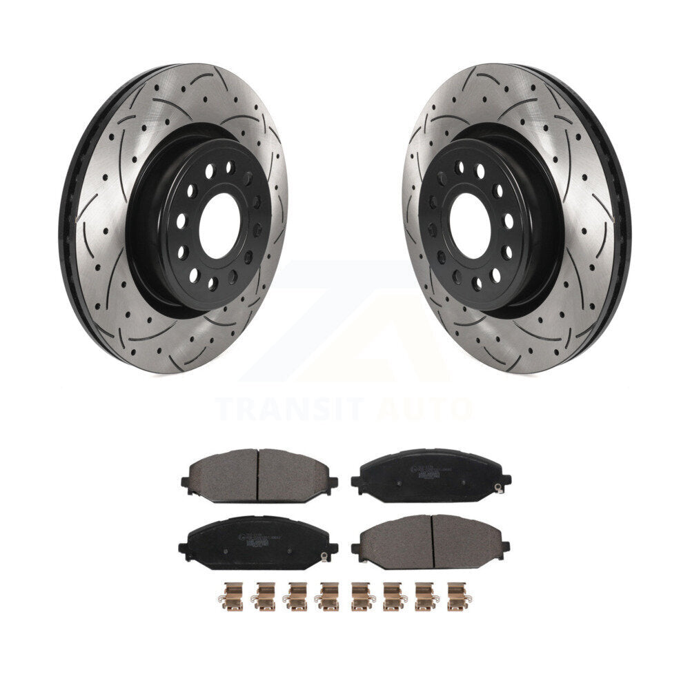 Performance Upgrade Brake Kit For 2024 Ram 1500 5.7L/3.6L KDT-101098 Transit Auto