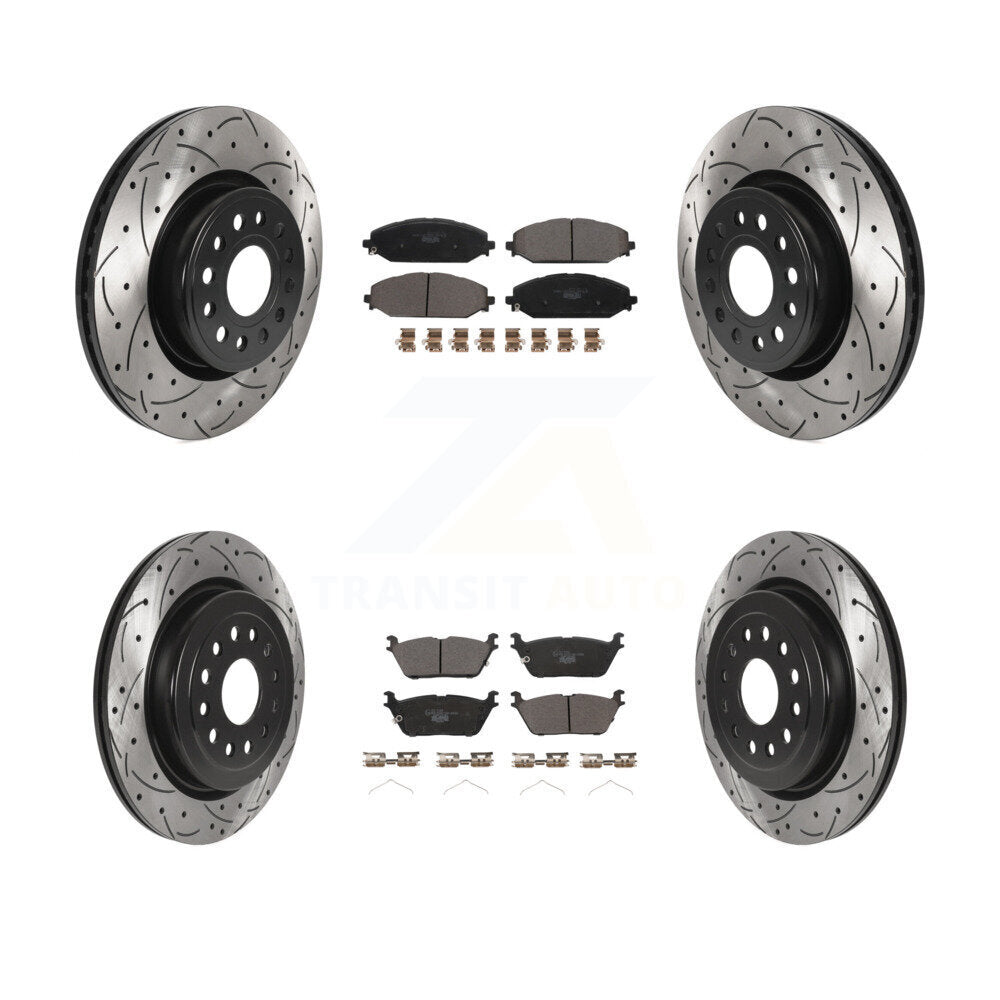 Performance Upgrade Brake Kit For 2024 Ram 1500 5.7L/3.6L KDT-101098 Transit Auto