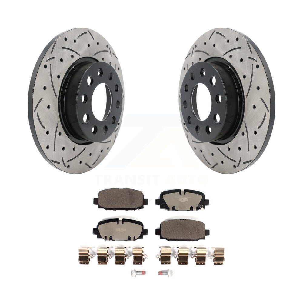 Performance Upgrade Brake Kit For 2023 Jeep Compass KDT-101928 Transit Auto