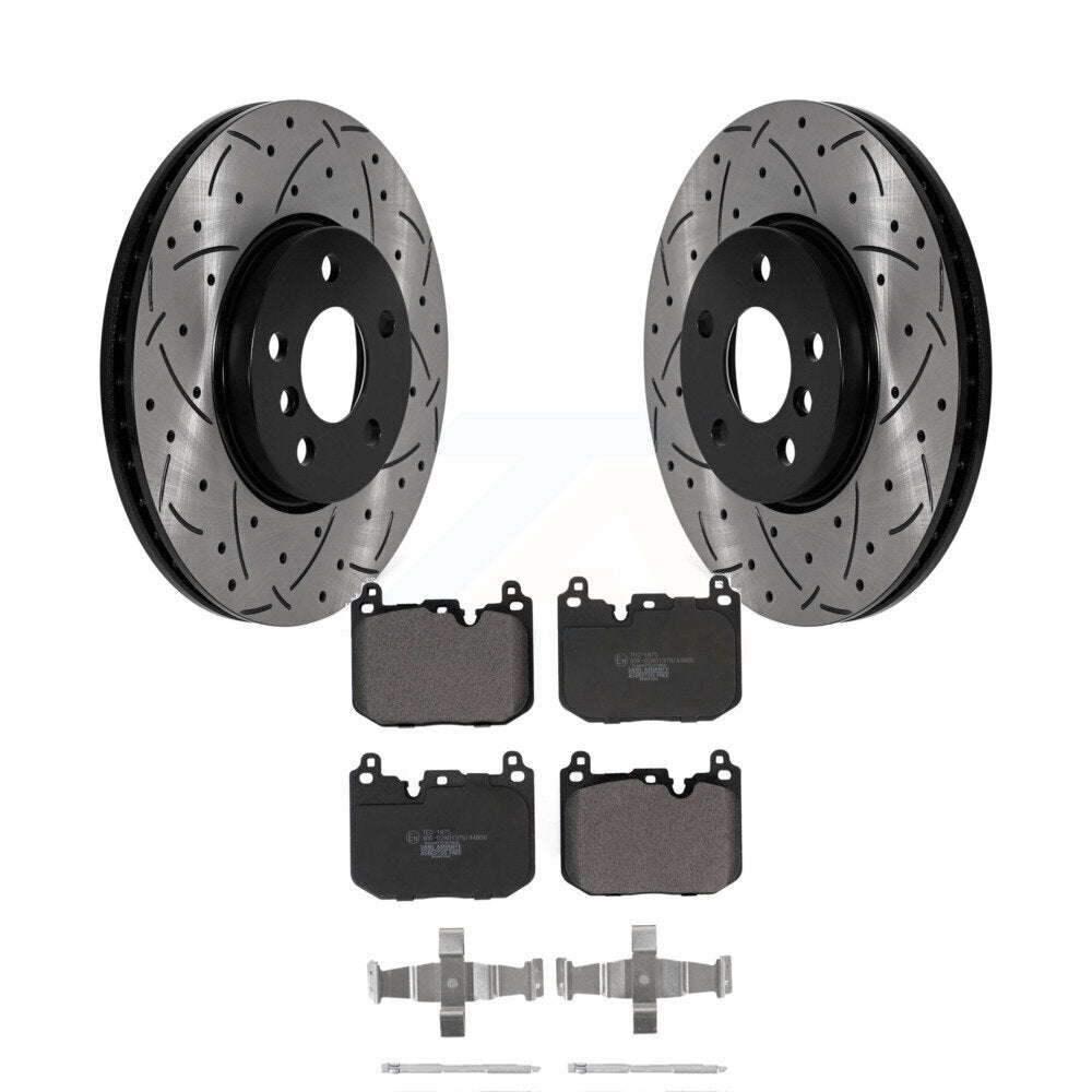 Performance Upgrade Brake Kit For 2017 Mini Cooper Clubman S. With Sport Package KDT-101108 Transit Auto