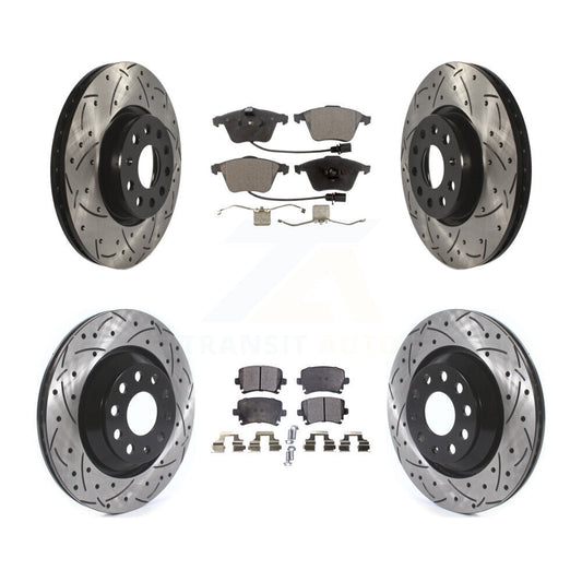 Performance Upgrade Brake Kit For 2008 Volkswagen R32 With 312mm Diameter Front Rotor KDT-101107 Transit Auto