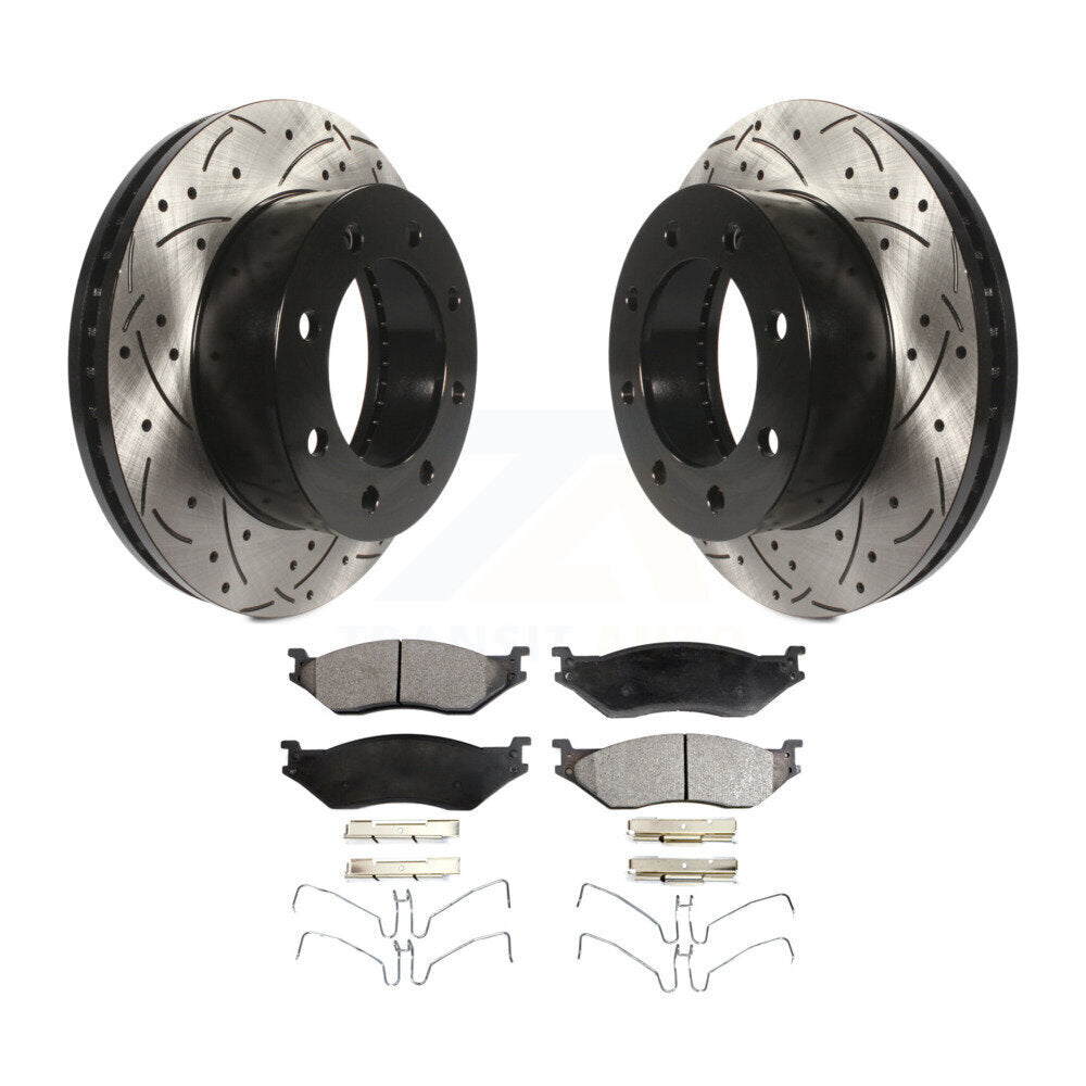 Performance Upgrade Brake Kit For 2007 Ford F-450 Super Duty With 8 Lug Wheels KDT-101213 Transit Auto