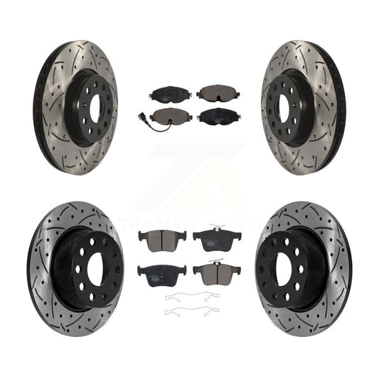 Performance Upgrade Brake Kit For 2022 Volkswagen Taos FWD. With 312mm Diameter Front Rotor KDT-101131 Transit Auto