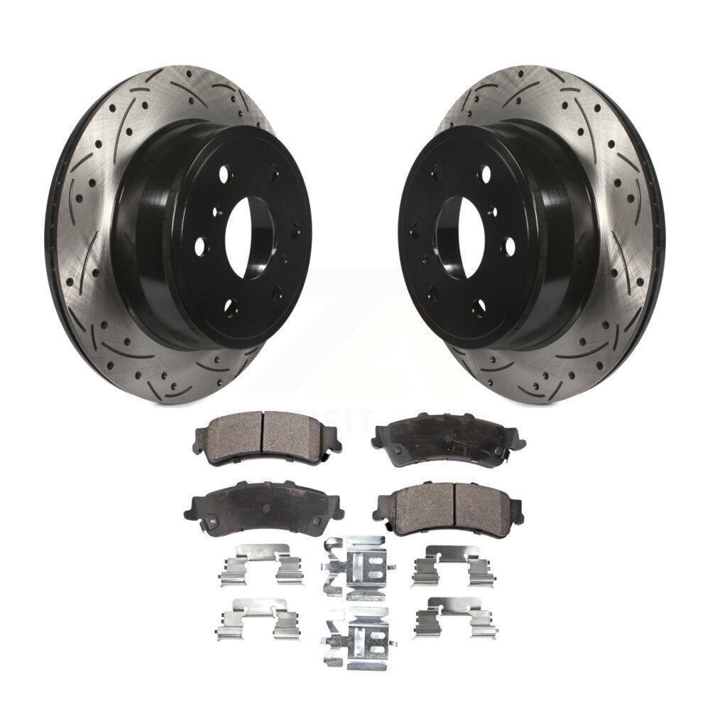 Performance Upgrade Brake Kit For 2007 GMC Sierra 1500 Classic Denali and with Disc rear brakes Transit Auto