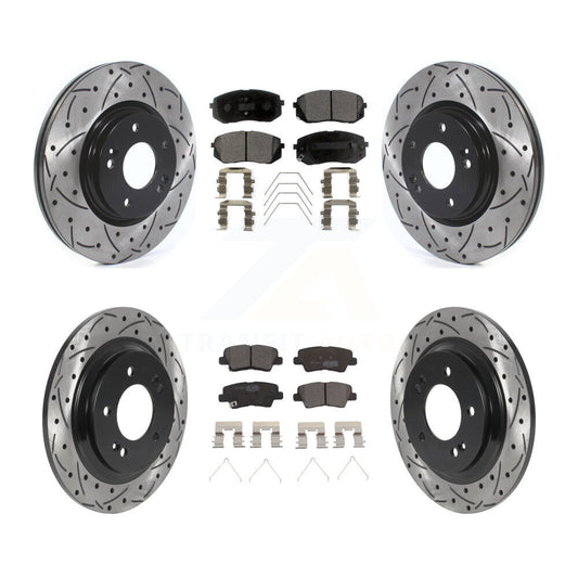 Performance Upgrade Brake Kit For 2024 Kia Forte 1.6L. With Electric Parking Brake KDT-101171 Transit Auto