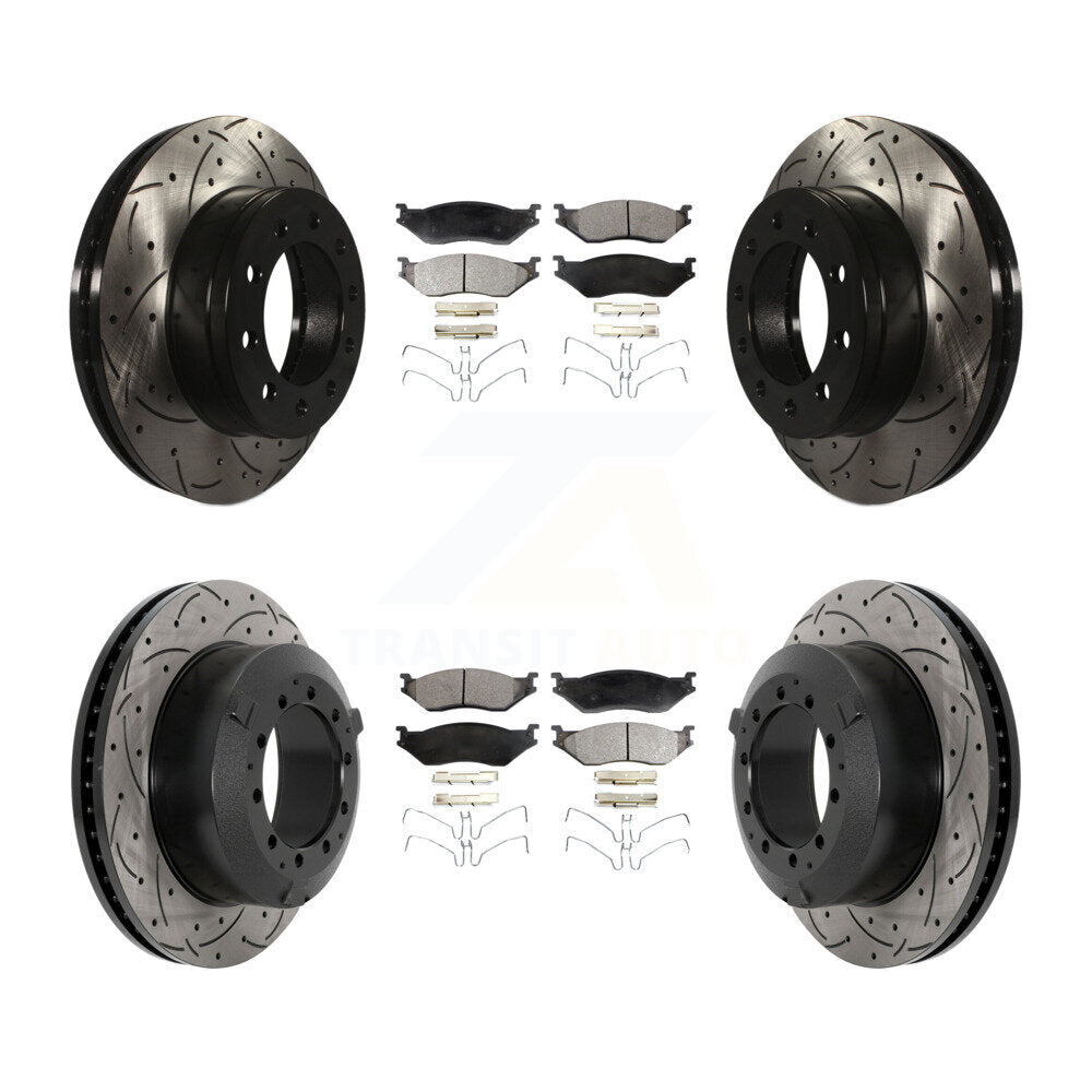 Performance Upgrade Brake Kit For 2014 Ford F-450 Super Duty With 10 Lug Wheels KDT-101211 Transit Auto
