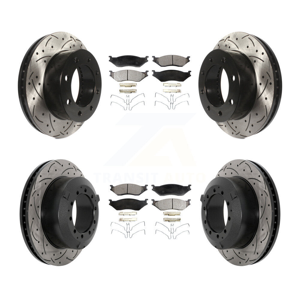 Performance Upgrade Brake Kit For 2007 Ford F-450 Super Duty With 8 Lug Wheels KDT-101213 Transit Auto