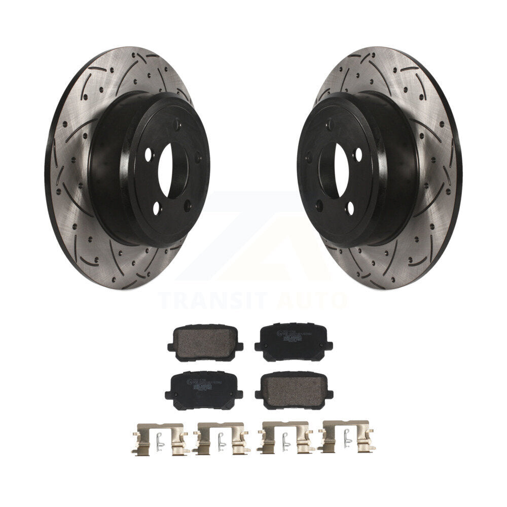 Performance Upgrade Brake Kit For 2014 Dodge Charger RWD and with 3.6L. With 370mm Diameter Front Rotor KDT-101214 Transit Auto