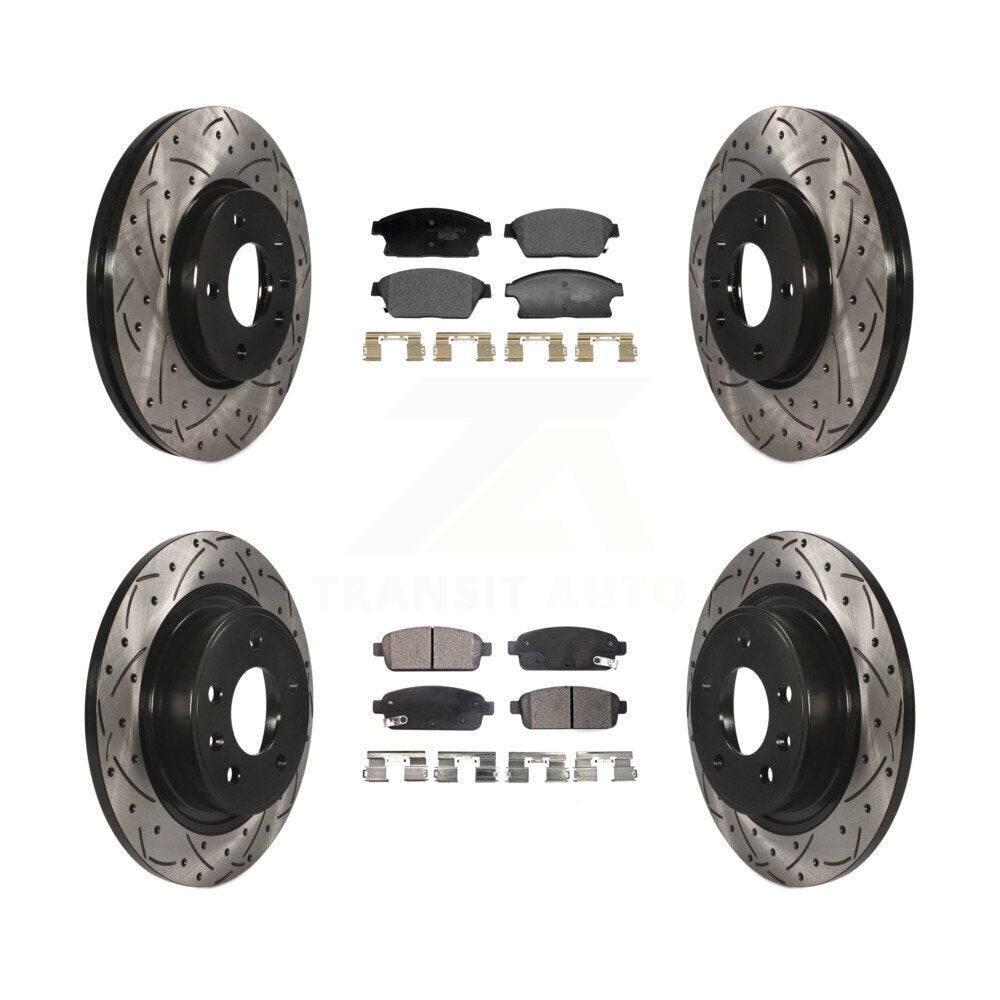 Performance Upgrade Brake Kit For 2014 Buick Verano KDT-101227 Transit Auto