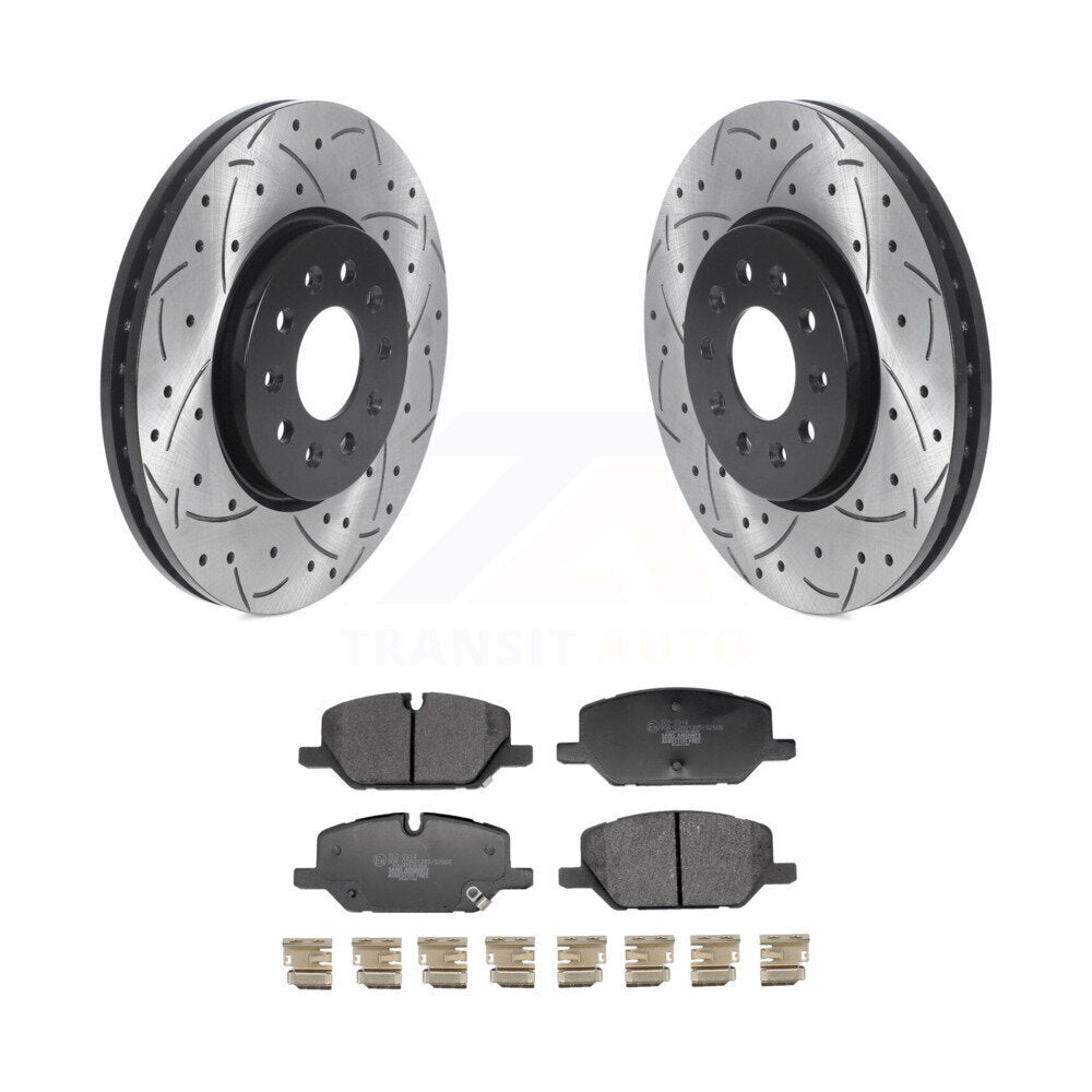 Performance Upgrade Brake Kit For 2020 Chevrolet Equinox 2.0L. With 321mm Diameter Front Rotor and From Chassis / VIN # LS723983 KDT-101935 Transit Auto