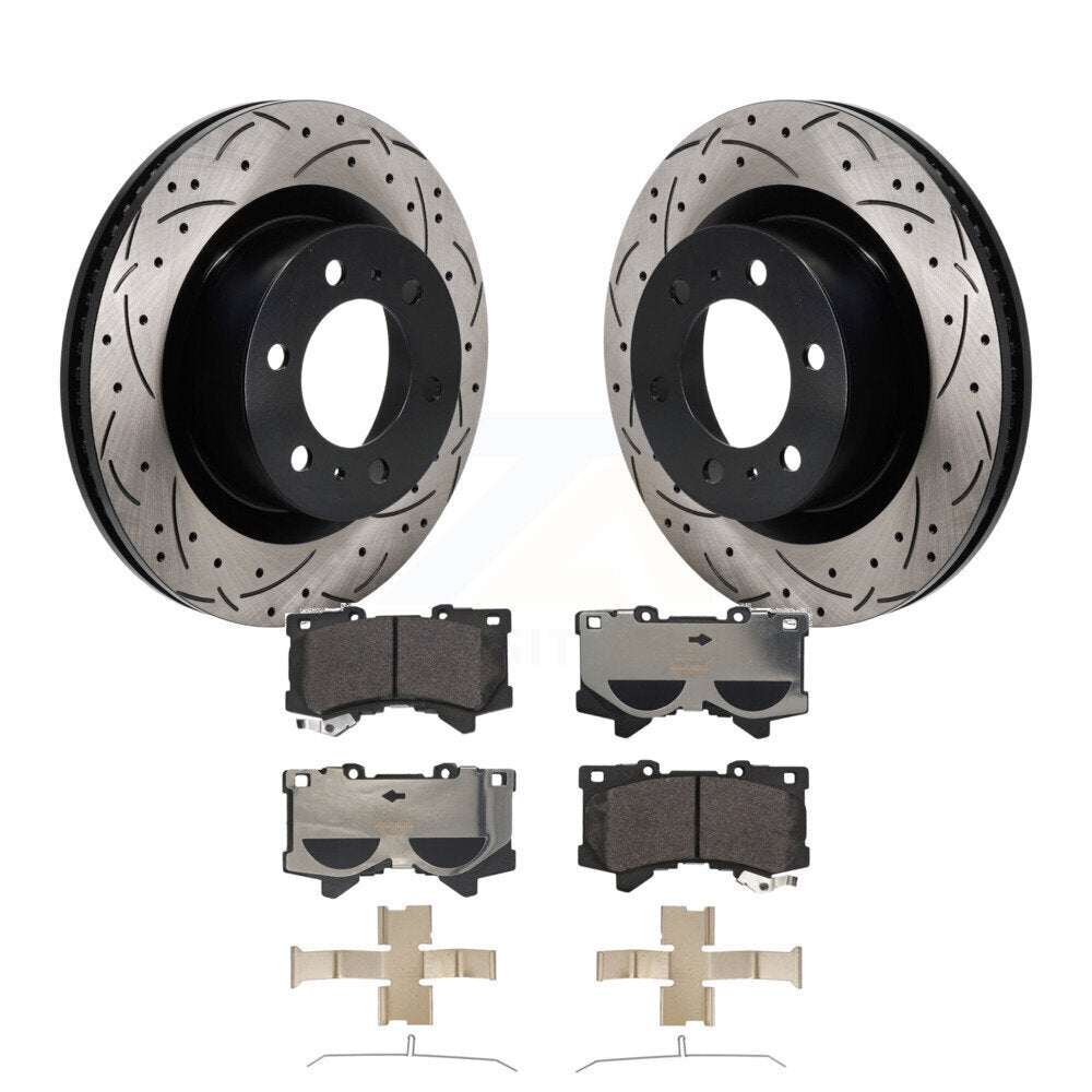 Performance Upgrade Brake Kit For 2024 Toyota Sequoia KDT-101370 Transit Auto
