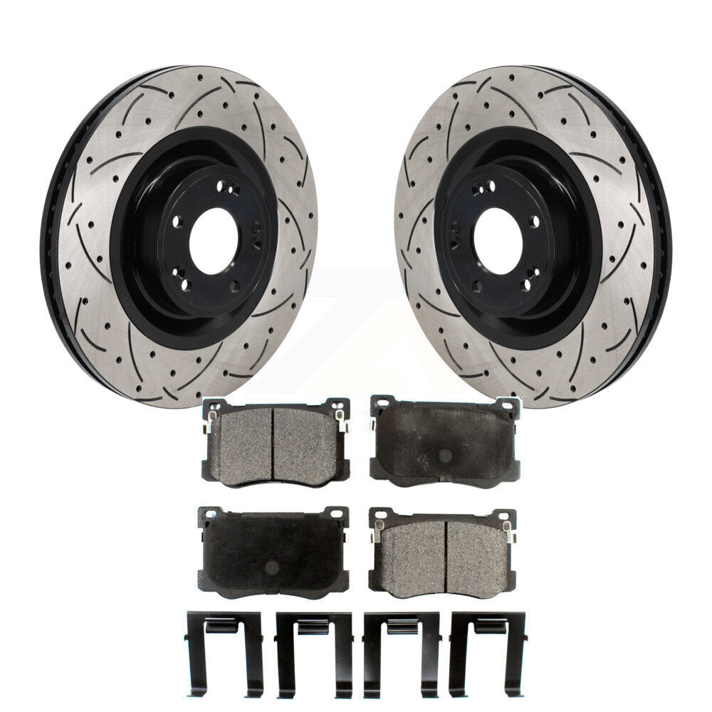 Performance Upgrade Brake Kit For 2015 Hyundai Genesis 5.0L KDT-101380 Transit Auto