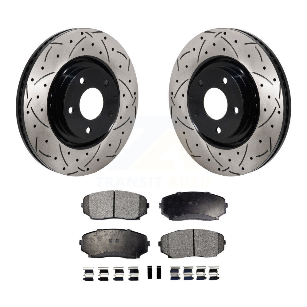 Performance Upgrade Brake Kit For 2021 Mazda CX-5 Turbocharged KDT-101385 Transit Auto