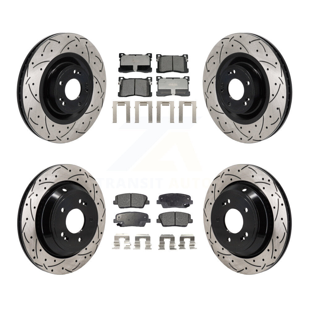 Performance Upgrade Brake Kit For 2014 Hyundai Equus KDT-101335 Transit Auto