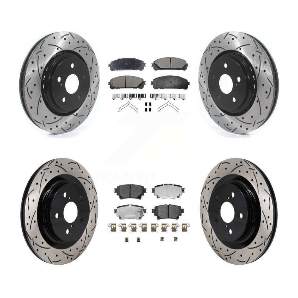 Performance Upgrade Brake Kit For 2022 Lexus NX350 KDT-101348 Transit Auto