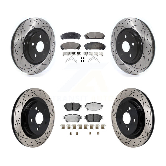 Performance Upgrade Brake Kit For 2022 Lexus NX250 KDT-101348 Transit Auto