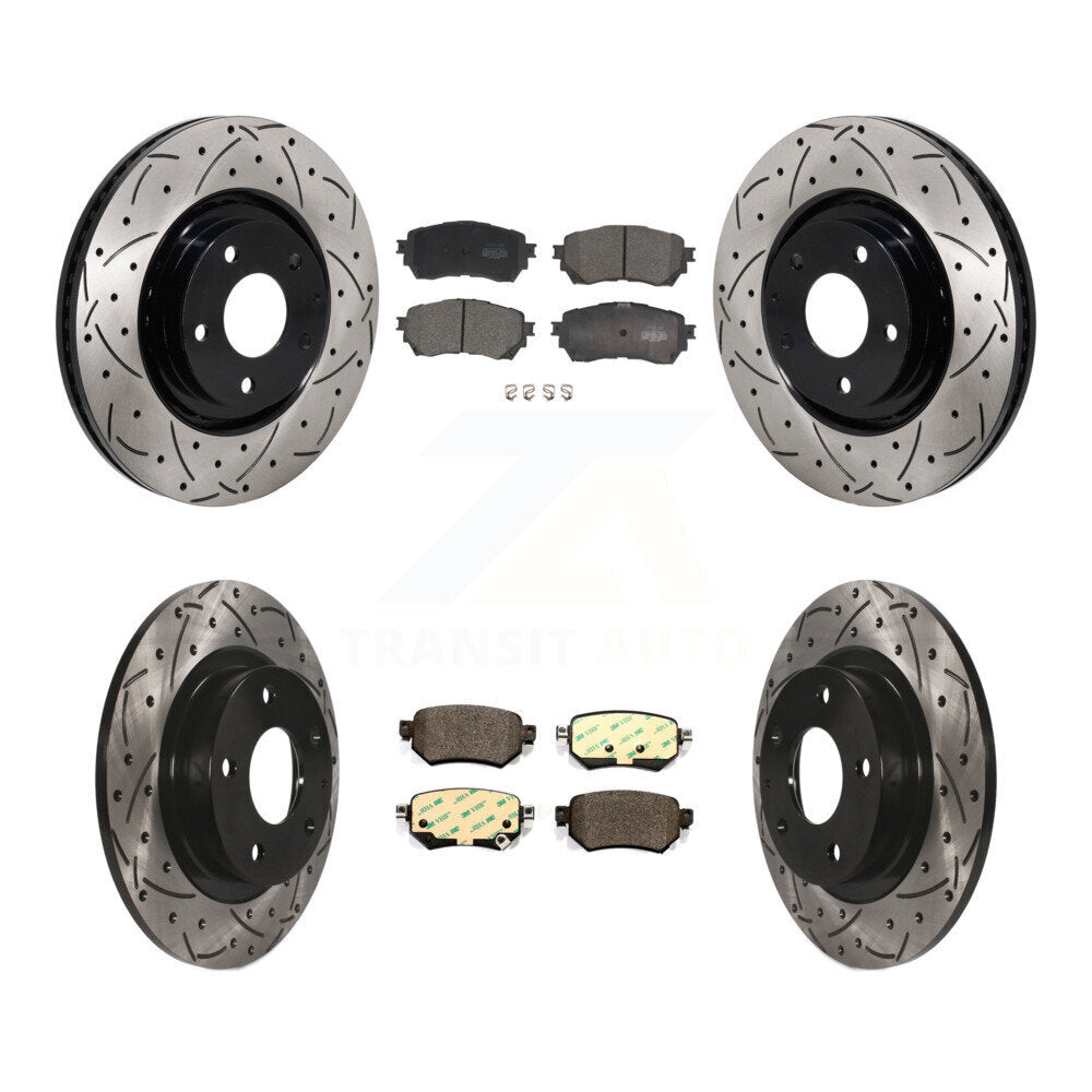 Performance Upgrade Brake Kit For 2021 Mazda 6 Turbocharged KDT-101354 Transit Auto