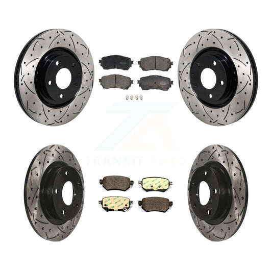 Performance Upgrade Brake Kit For 2021 Mazda 6 Turbocharged KDT-101354 Transit Auto