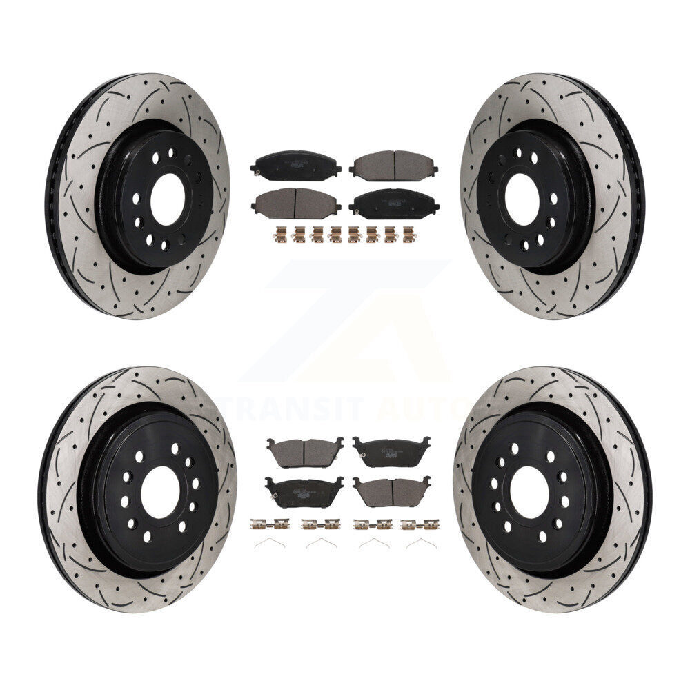 Performance Upgrade Brake Kit For 2024 Ram 1500 6.2L KDT-101366 Transit Auto