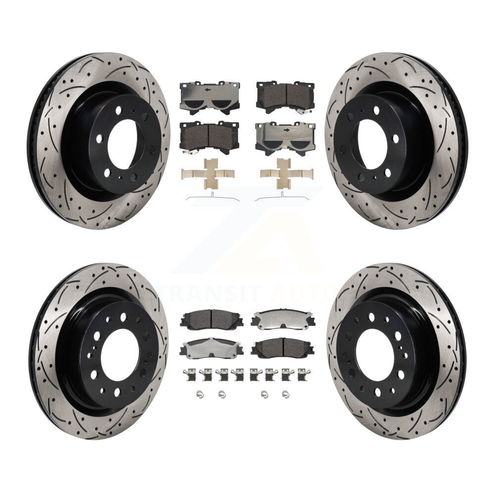 Performance Upgrade Brake Kit For 2024 Toyota Sequoia KDT-101370 Transit Auto