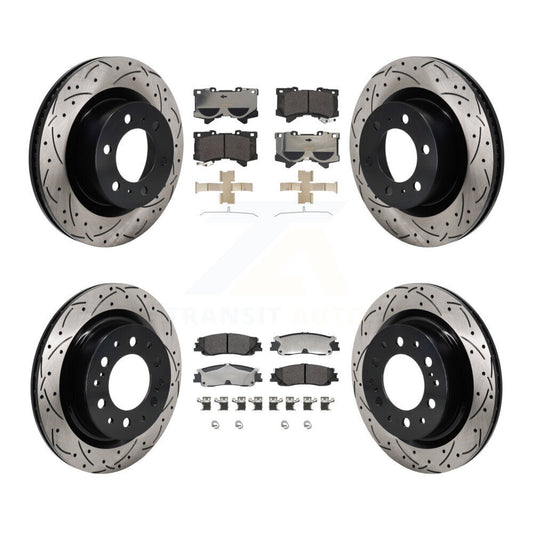 Performance Upgrade Brake Kit For 2024 Toyota Sequoia KDT-101370 Transit Auto