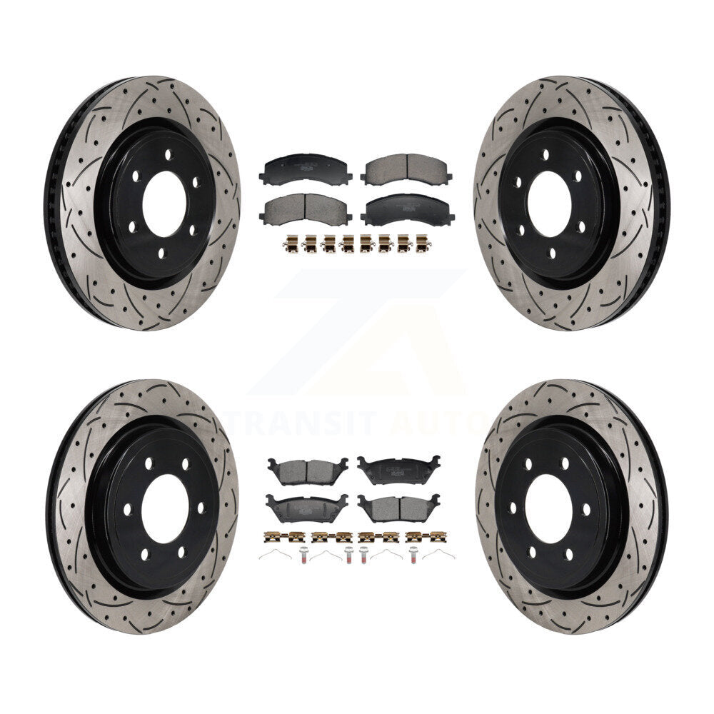 Performance Upgrade Brake Kit For 2025 Ford F-150 With 336mm Diameter Rear Rotor KDT-101375 Transit Auto