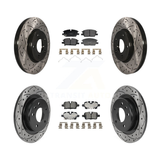Performance Upgrade Brake Kit For 2024 GMC Terrain With Single Piston Front Caliper KDT-101376 Transit Auto