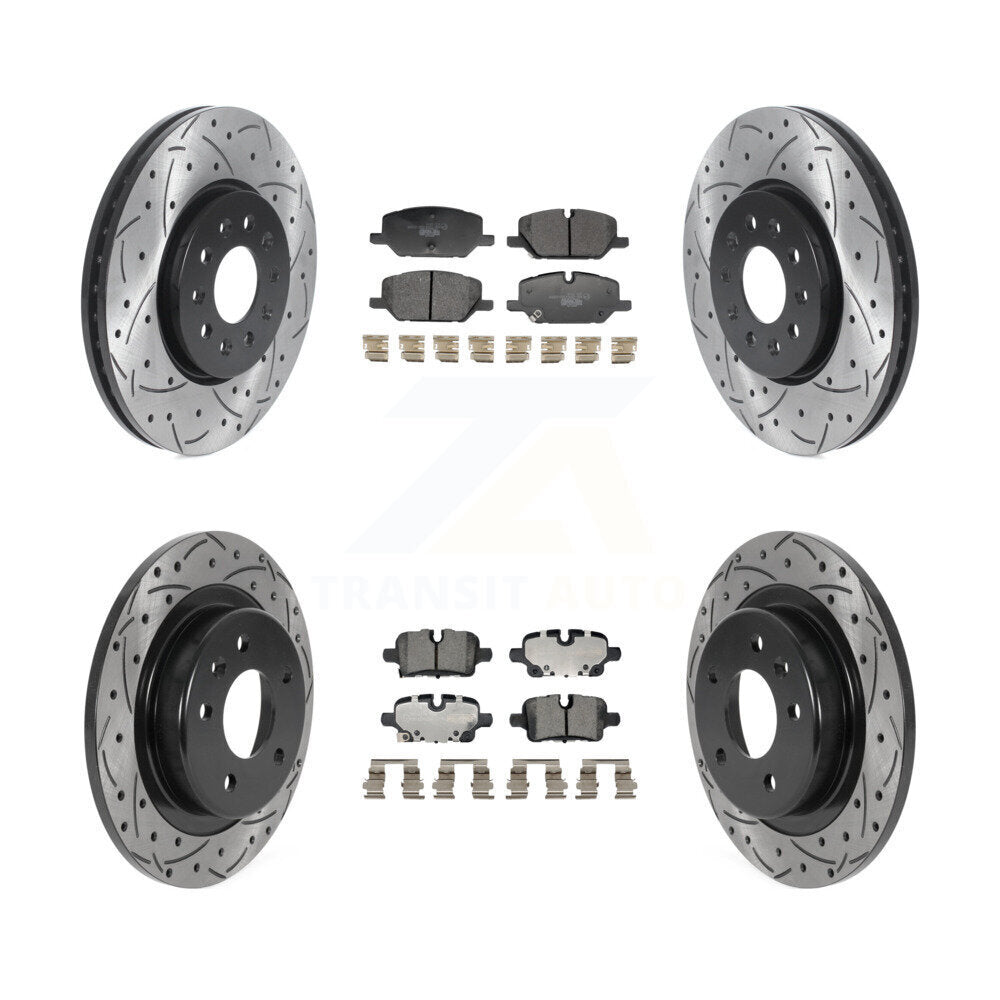 Performance Upgrade Brake Kit For 2021 GMC Terrain With 321mm Diameter Front Rotor KDT-101377 Transit Auto