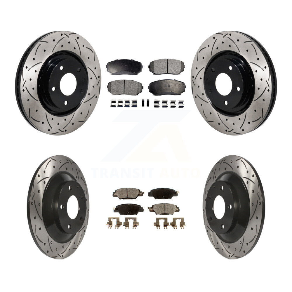 Performance Upgrade Brake Kit For 2021 Mazda CX-5 Turbocharged KDT-101385 Transit Auto