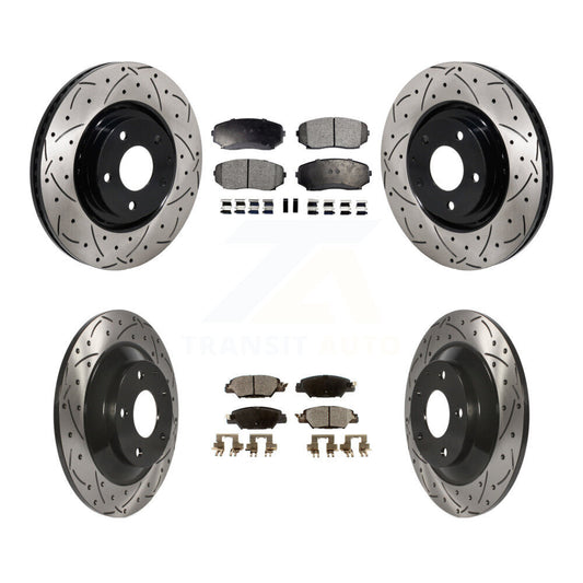 Performance Upgrade Brake Kit For 2019 Mazda CX-5 Turbocharged KDT-101385 Transit Auto