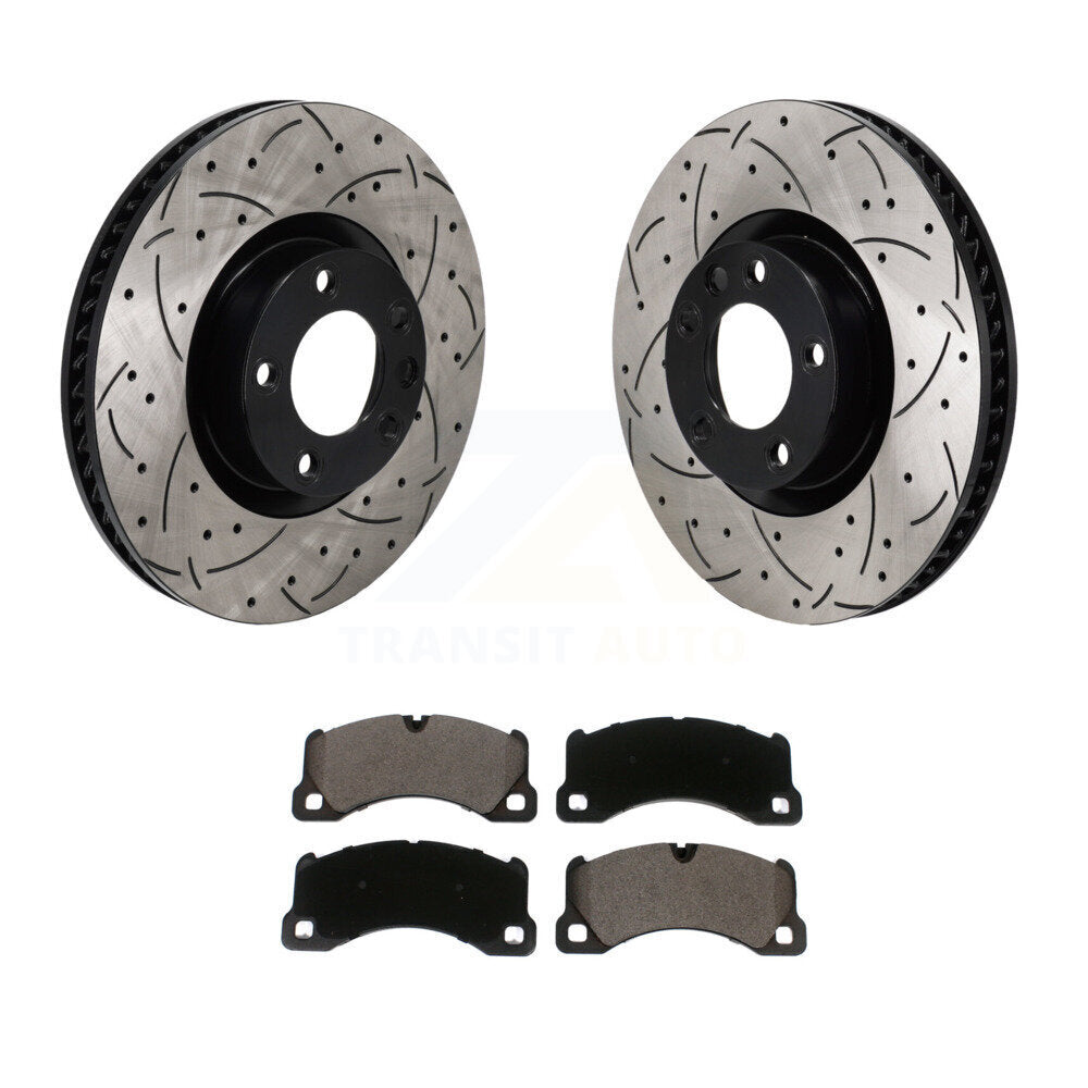 Performance Upgrade Brake Kit For 2013 Porsche Cayenne With 360mm Diameter Front Rotor KDT-101278 Transit Auto