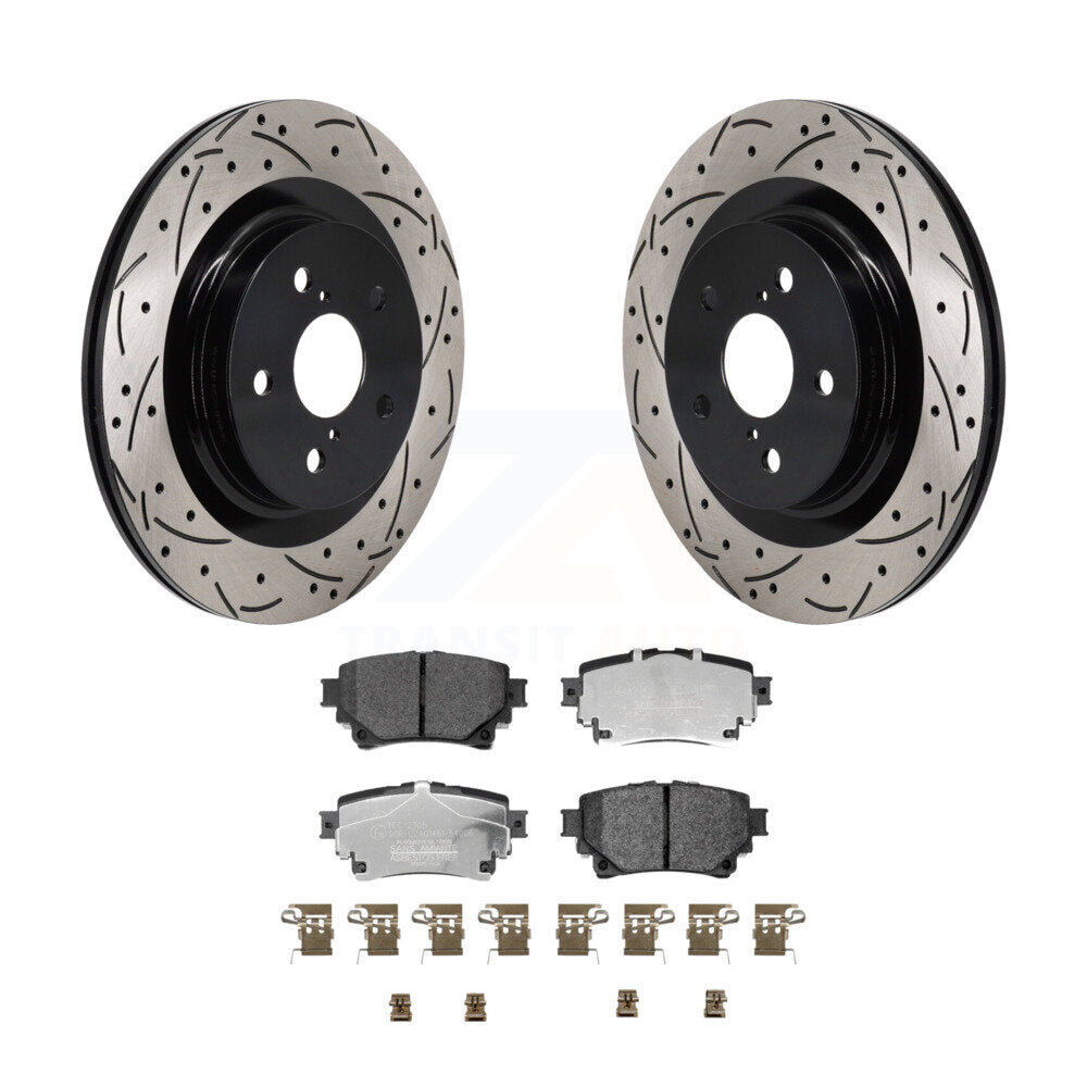 Performance Upgrade Brake Kit For 2022 Lexus NX350 KDT-101348 Transit Auto