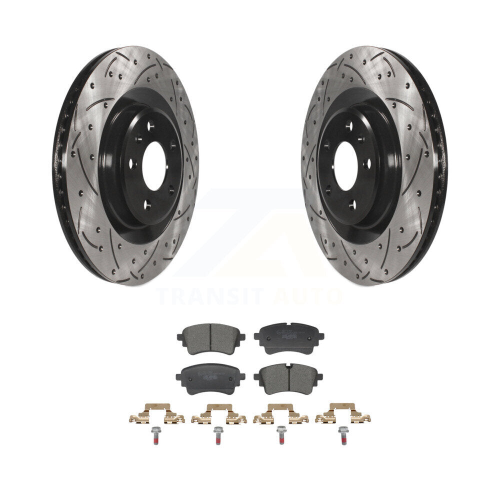 Performance Brake Kit For 2021 Audi Q5 With 338mm Diameter Front Rotor