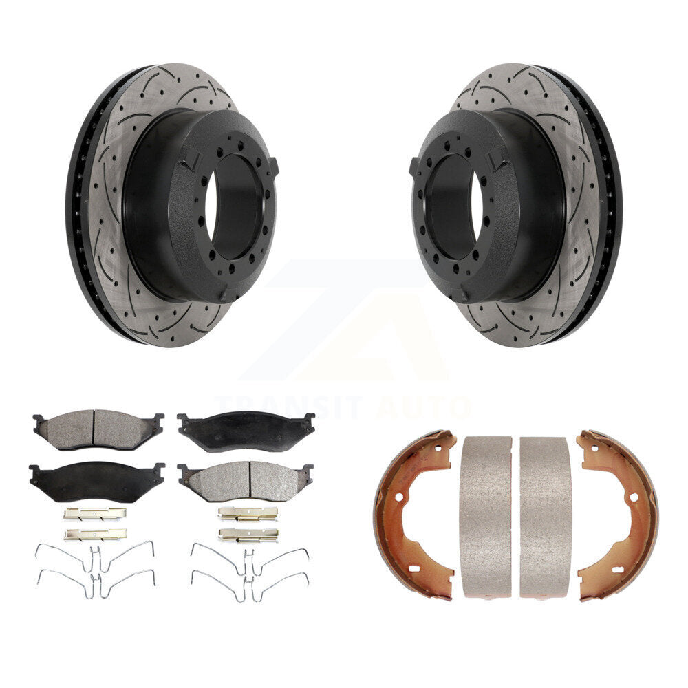 Performance Upgrade Brake Kit For 2015 Ford F-550 Super Duty KDT-101211 Transit Auto