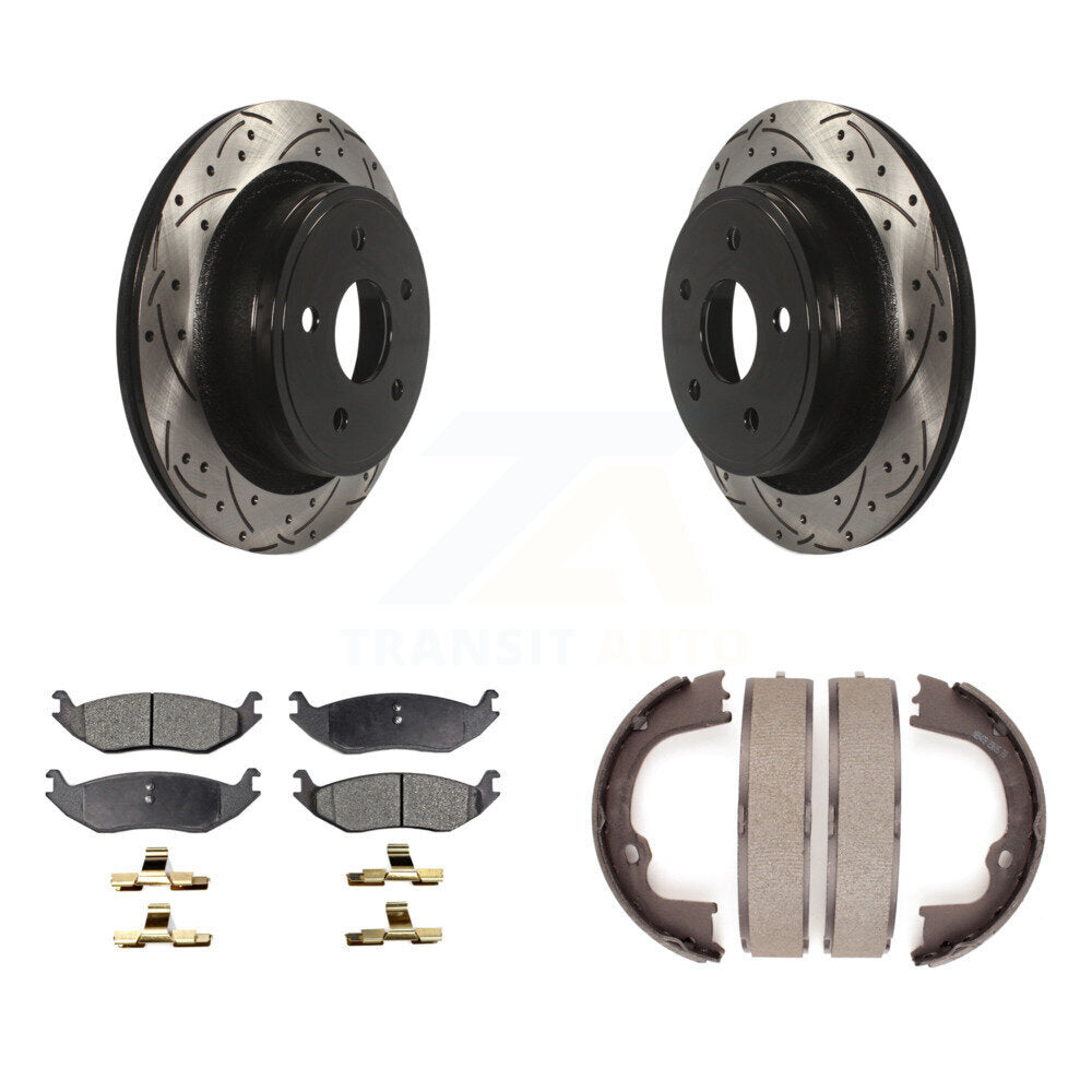 Performance Upgrade Brake Kit For 2007 Dodge Durango KDT-100250 Transit Auto