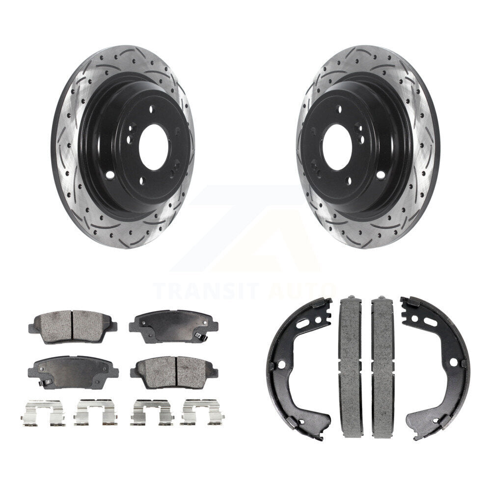 Performance Upgrade Brake Kit For 2015 Hyundai Genesis 3.8L KDT-100867 Transit Auto
