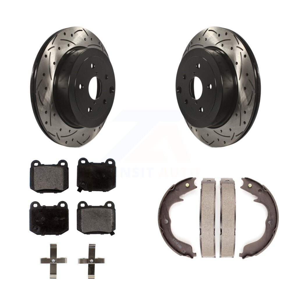 Performance Upgrade Brake Kit For 2013 Subaru WRX STI KDT-100292 Transit Auto