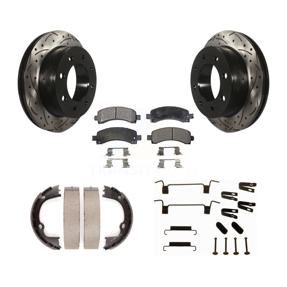 Performance Upgrade Brake Kit For 2015 Chevrolet Express 2500 86mm Overall Height KDT-100195 Transit Auto