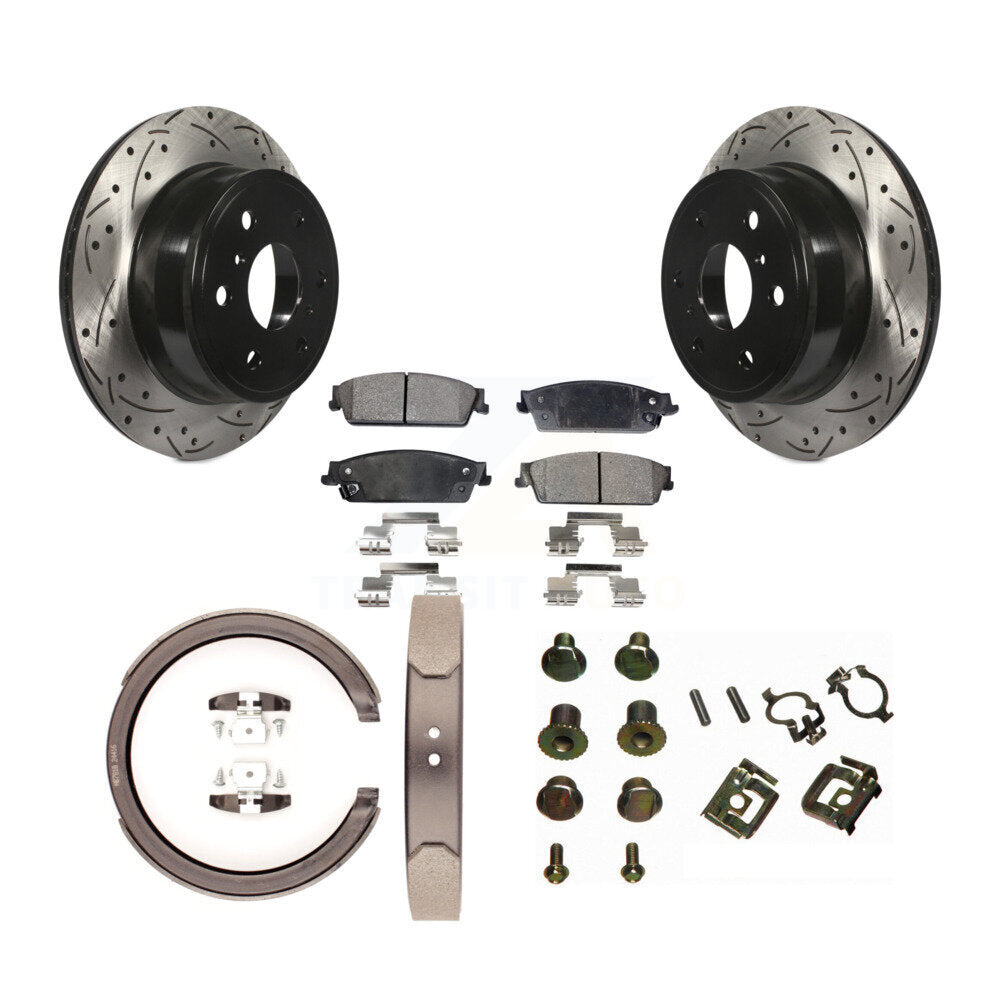 Performance Upgrade Brake Kit For 2008 Chevrolet Silverado 1500 Except Vehicles Using Hold Down Pins Transit Auto
