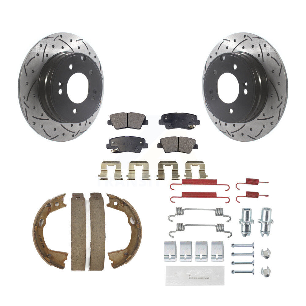 Performance Upgrade Brake Kit For 2012 Hyundai Azera KDT-100875 Transit Auto