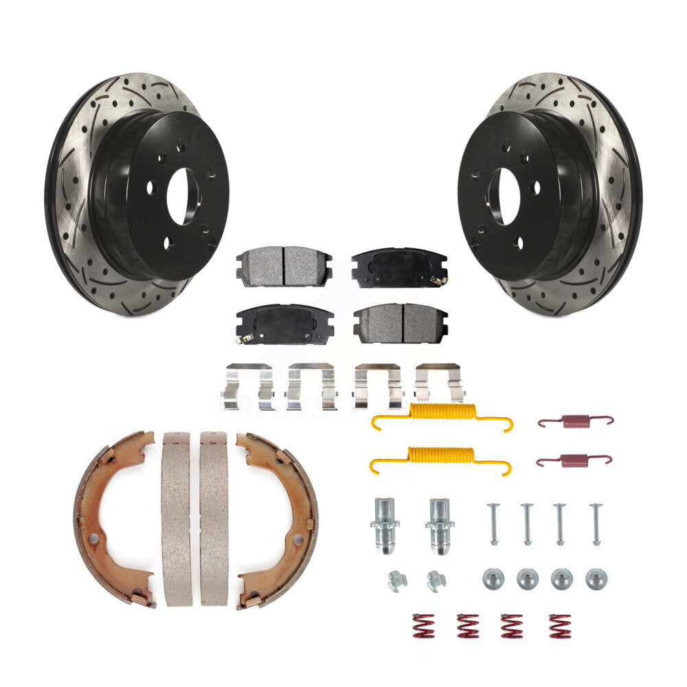 Performance Upgrade Brake Kit For 2014 GMC Terrain KDT-100201 Transit Auto