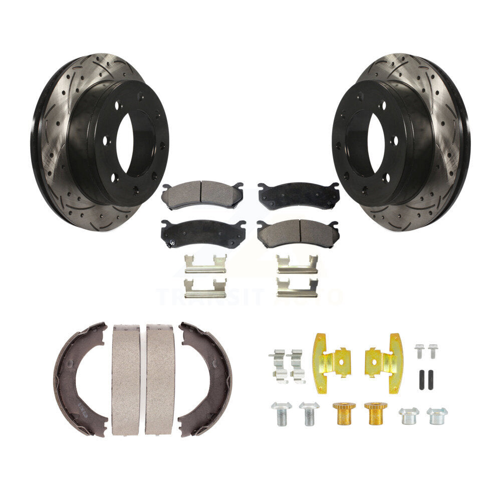 Performance Upgrade Brake Kit For 2003 Chevrolet Suburban 2500 6.0L. With Two Wheel Steering KDT-100193 Transit Auto