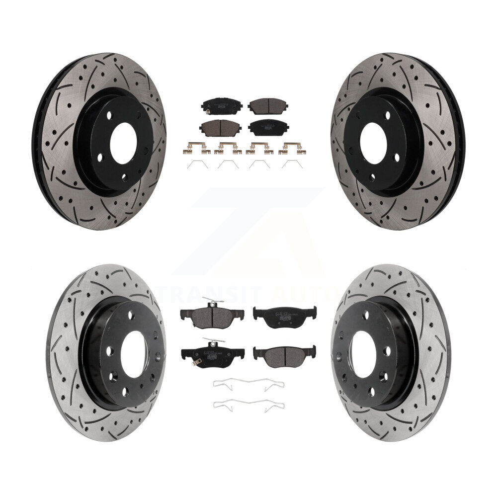 Performance Upgrade Brake Kit For 2025 Mazda 3 AWD KDT-101829 Transit Auto