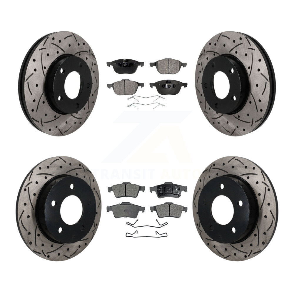 Performance Upgrade Brake Kit For 2004 Mazda 3 2.0L KDT-101840 Transit Auto