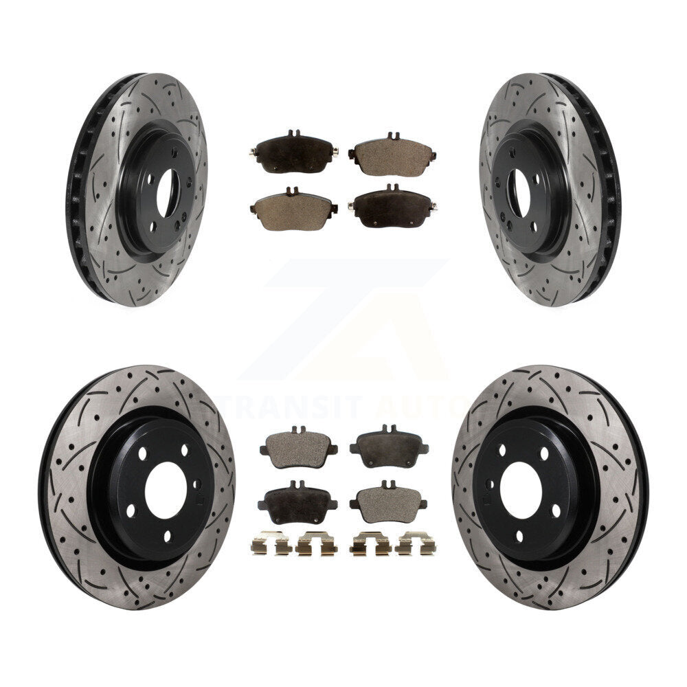 Performance Upgrade Brake Kit For 2014 Mercedes-Benz CLA250 AWD. With Sport Package KDT-101841 Transit Auto