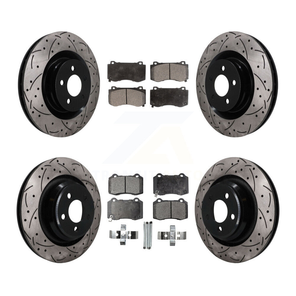 Performance Upgrade Brake Kit For 2008 Dodge Challenger KDT-101842 Transit Auto