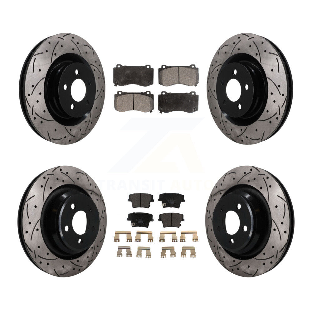 Performance Upgrade Brake Kit For 2015 Dodge Charger R/T Scat Pack and with 6.4L KDT-101847 Transit Auto